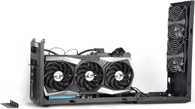Alt view image 3 of 5 - SilverStone Technology Vital 4 Compact Intel® NUC Element H chassis