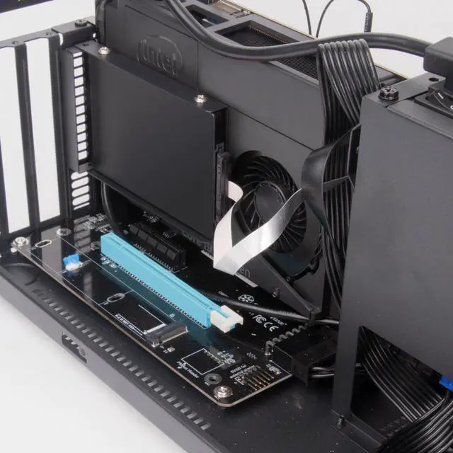 Alt view image 4 of 5 - SilverStone Technology Vital 4 Compact Intel® NUC Element H chassis