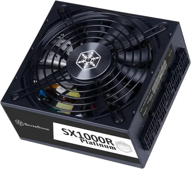 Alt view image 3 of 6 - Silverstone Cybenetics Platinum 1000W SFX12V 4.0 & PCIe 5.0 Fully Modular SFX-L Power Supply