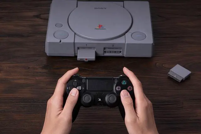 Alt view image 6 of 7 - 8Bitdo Bluetooth Retro Receiver for PS1 PS2 and Windows, Compatible with Xbox Series Controller, Xbox One Bluetooth Controller, Switch Pro and PS5/PS4 Controller
