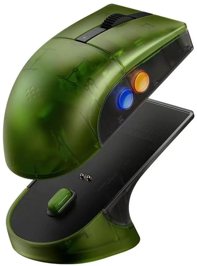 Alt view image 3 of 7 - 8BitDo Retro R8 Mouse with PAW 3395 Optical Sensor DPI 26K, Wireless 4K Polling Mouse with Charging Dock, Programmable Buttons, and Kailh Sword GM X Micro Switches - Xbox Edition(Officially Licensed)