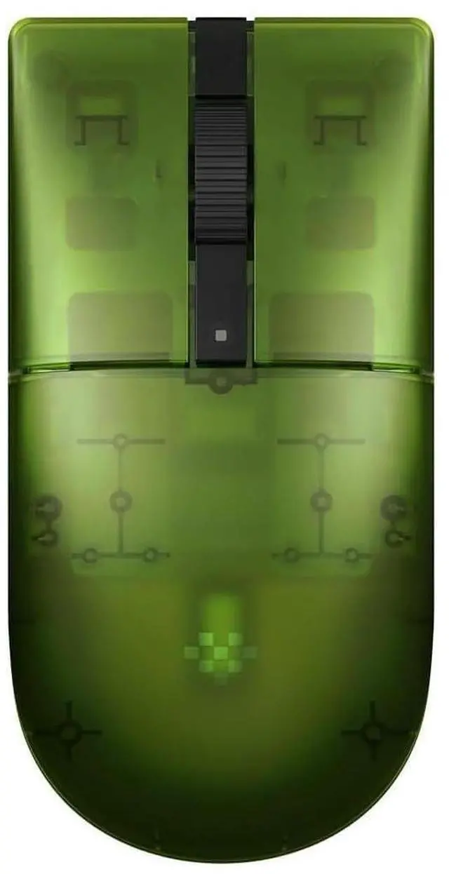 Alt view image 4 of 7 - 8BitDo Retro R8 Mouse with PAW 3395 Optical Sensor DPI 26K, Wireless 4K Polling Mouse with Charging Dock, Programmable Buttons, and Kailh Sword GM X Micro Switches - Xbox Edition(Officially Licensed)