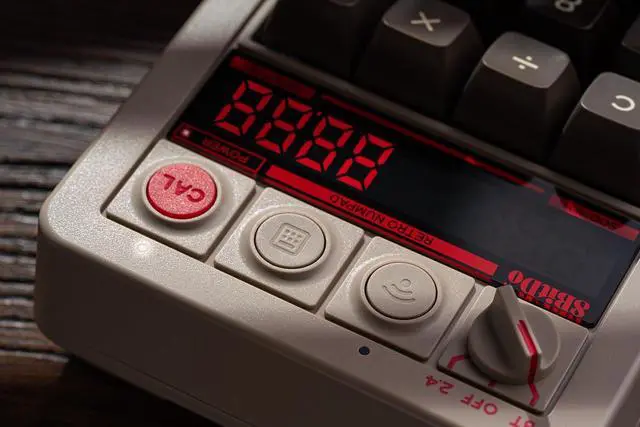 Alt view image 3 of 7 - 8BitDo Retro 18 Mechanical Numpad, Supports Calculator Mode, Bluetooth/2.4G/Wired Numpad for Windows and Android - C64 Edition