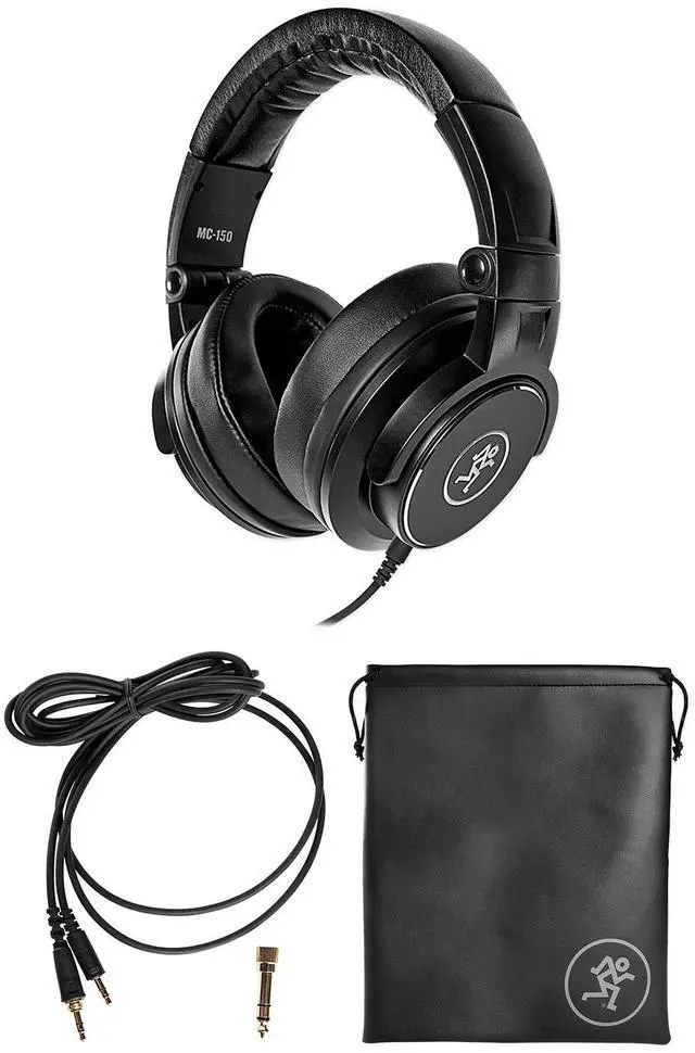 Main image of Mackie MC Series Professional Foldable Studio Closed-Back Headphones (MC-150)