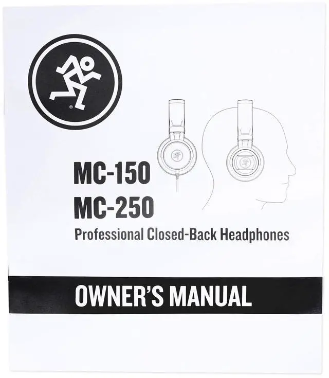 Alt view image 6 of 7 - Mackie MC Series Professional Foldable Studio Closed-Back Headphones (MC-150)