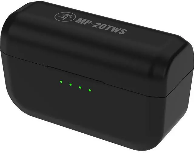 Alt view image 7 of 7 - Mackie MP-20TWS True Wireless Dual-Driver Earbuds with Active Noise Cancelling