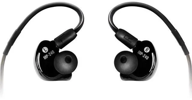 Alt view image 2 of 5 - Mackie MP Series In-Ear Headphones & Monitors with Dual Hybrid Drivers (MP-240)