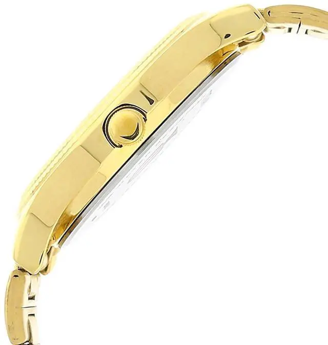 Alt view image 3 of 4 - Titan Analog Champagne Dial Stainless Steel Strap Men's Watch - 1650YM06