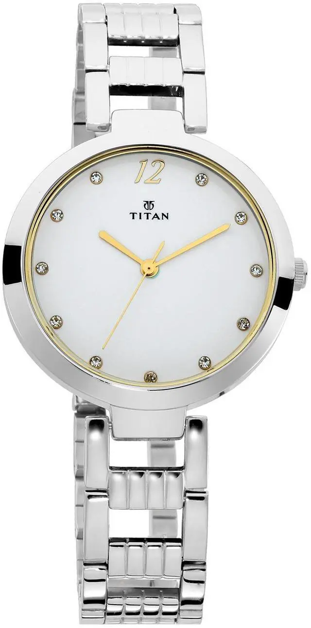 Alt view image 2 of 5 - Titan Purple Fashion Basics Analog White Dial Women's Watch-NL2480SM09/NP2480SM09