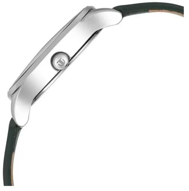 Alt view image 6 of 6 - Titan Women Leather Analog White Dial Watch-Np2649Sl01/Np2649Sl01, Band Color-Green