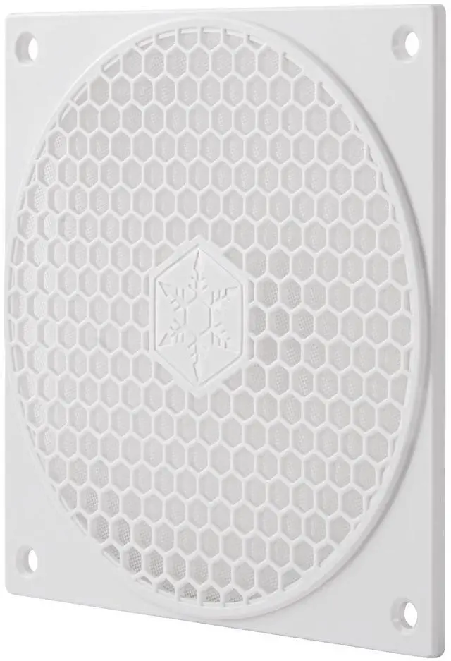 Main image of Silverstone Technology FF121 White Colored 120mm Fan Filter with Honeycomb Grille, SST-FF121W