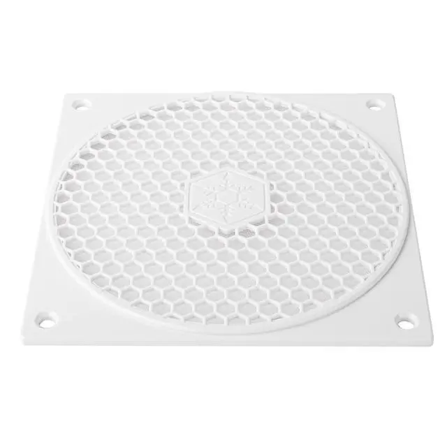 Alt view image 3 of 4 - Silverstone Technology FF121 White Colored 120mm Fan Filter with Honeycomb Grille, SST-FF121W