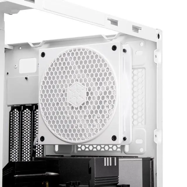 Alt view image 4 of 4 - Silverstone Technology FF121 White Colored 120mm Fan Filter with Honeycomb Grille, SST-FF121W