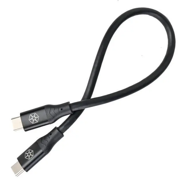 Alt view image 6 of 7 - SilverStone Technology MS12-40G USB 4 NVMe M.2 SSD Enclosure with Active Cooling, SST-MS12B-40G