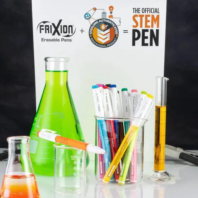 Alt view image 4 of 5 - Pilot FriXion Fineliner Erasable Marker Pens, Fine Point 0.7 mm, Pack of 8, Vivid Colors, Erasable Pens - Ideal for School, Journaling, & Office Writing