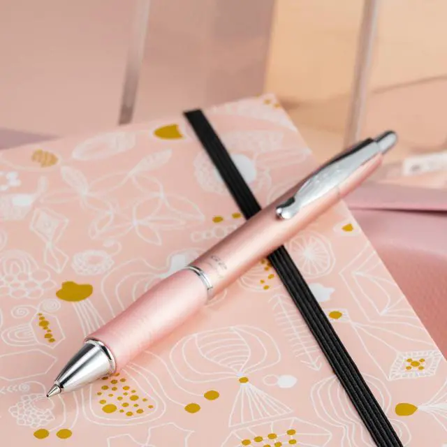 Alt view image 6 of 7 - Pilot G2 Limited Premium Metal Gel Pen, Fine Point, 0.7 mm, Assorted Barrel Color, Black Ink