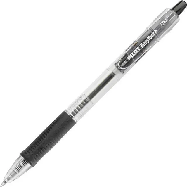 Main image of PILOT EasyTouch Refillable & Retractable Ballpoint Pens, Fine Point, Black Ink, 36-Pack Tub (54058)