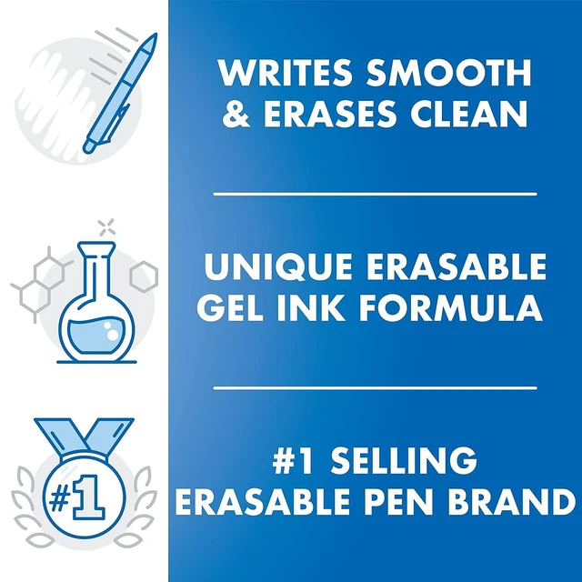 Alt view image 3 of 4 - Pilot FriXion Colors Bold Point Erasable Marker Pen 6/Pkg - Assorted Colors