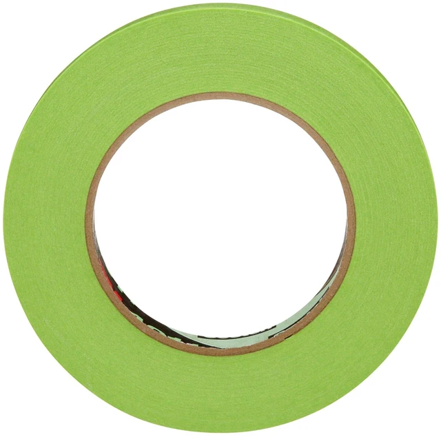Alt view image 2 of 2 - 3M 401+ High Performance Masking Tape, 0.50 Inch x 60 Yards, Green