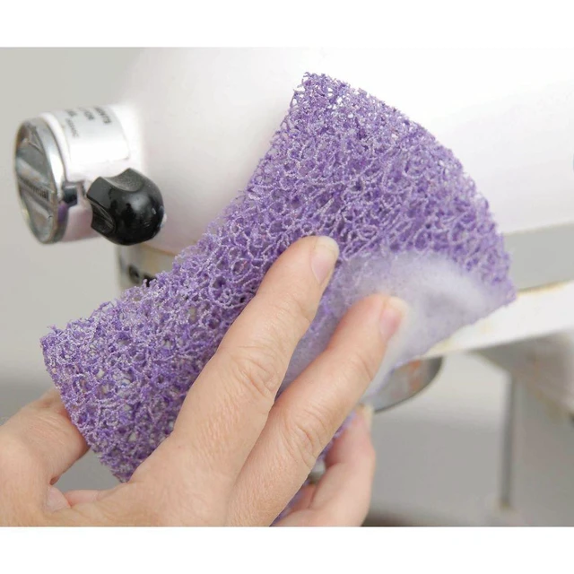 Alt view image 3 of 4 - Scotch-Brite - 48011590337 Purple Scouring Pad 2020, 2.8 in x 4.5 in, 24/Case