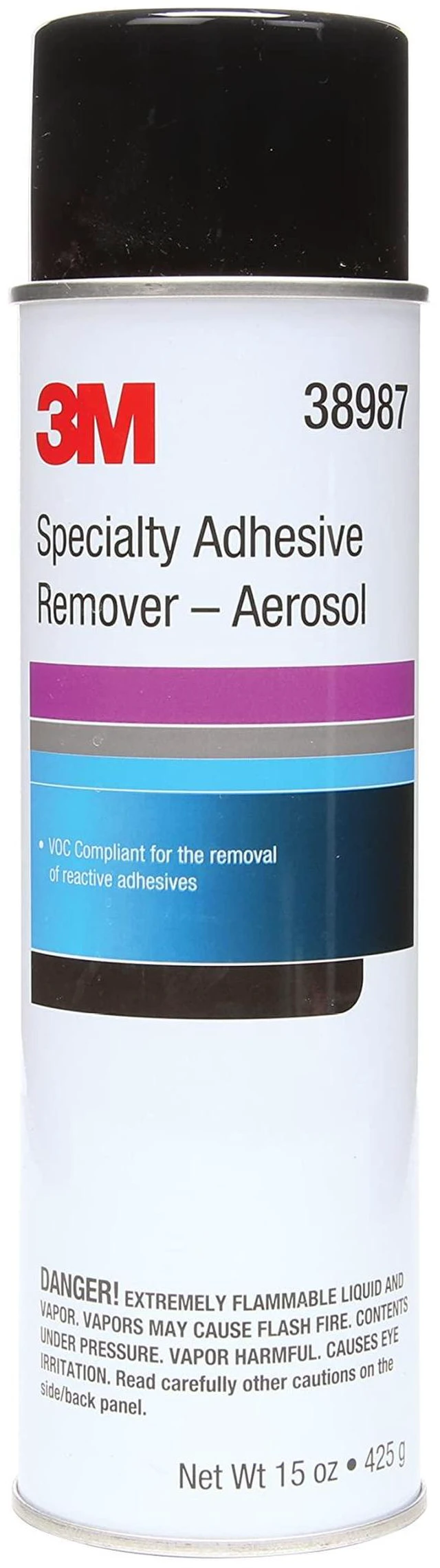 Main image of 3M Specialty Adhesive Remover, 38987, Solvent-Based, 15 fl oz | Removes Reactive Adhesives