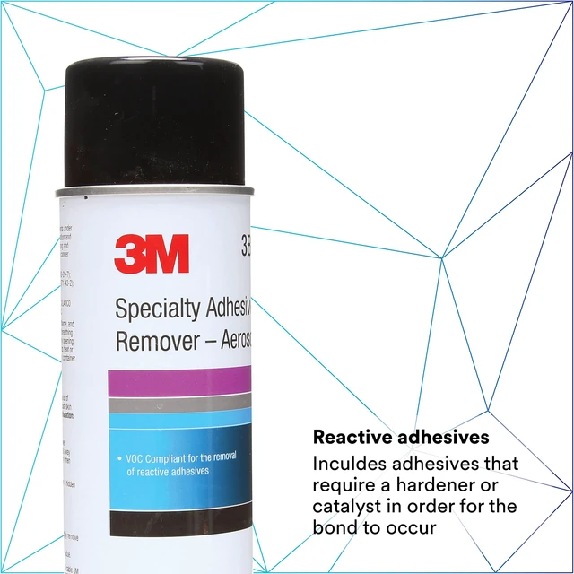 Alt view image 3 of 6 - 3M Specialty Adhesive Remover, 38987, Solvent-Based, 15 fl oz | Removes Reactive Adhesives