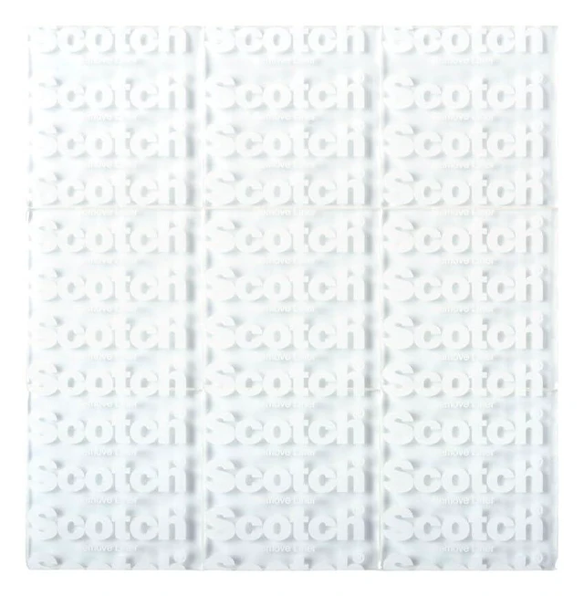 Alt view image 2 of 7 - Scotch Restickable Tabs, Clear,1-in x 1-in,18-Tabs (R100)