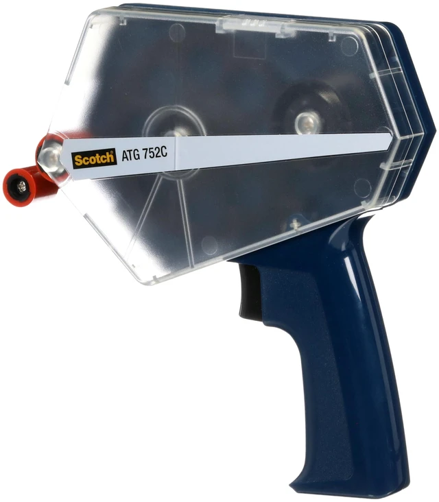 Alt view image 3 of 7 - 3M Scotch ATG 752C Adhesive Applicator, 1/2 in and 3/4 in Wide Rolls