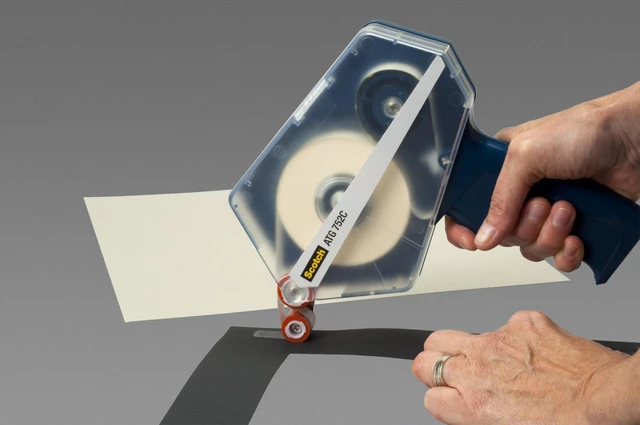 Alt view image 7 of 7 - 3M Scotch ATG 752C Adhesive Applicator, 1/2 in and 3/4 in Wide Rolls