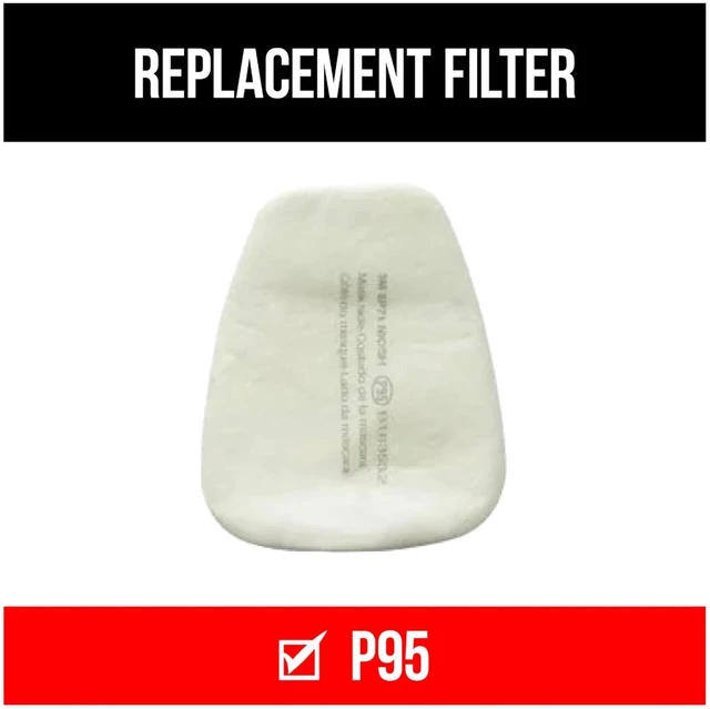 Alt view image 2 of 7 - 3M Particulate Filter 5P71, P95, 5-Pairs of Filters