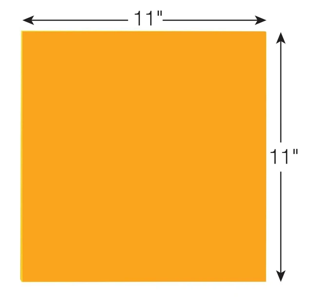 Alt view image 6 of 7 - Post-it Super Sticky Big Notes, 11 x 11 in, Neon Orange, 1 Pad, 30 Sheets | Great for Vision Boards, Creative Projects, Study Spaces, Group Brainstorming, and More