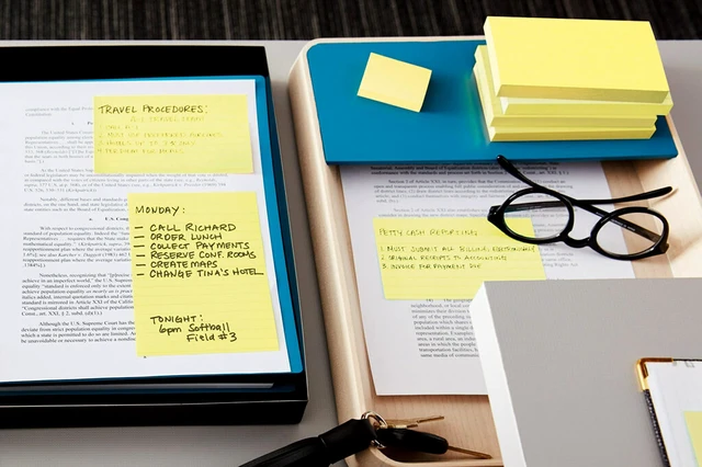 Alt view image 4 of 7 - Post-it Notes, 3 in x 5 in, 5 Lined Sticky Notes Pads, 100 Sheets per Pad, Canary Yellow, The Original Post-it Note, School Supplies and Oce Products