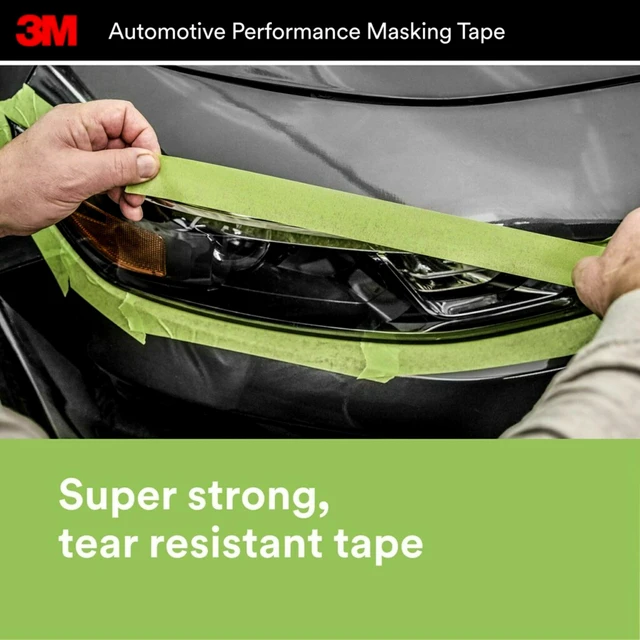 Alt view image 5 of 7 - 3M Automotive Performance Masking Tape, 03435, 48 mm x 32 m, 1 Roll