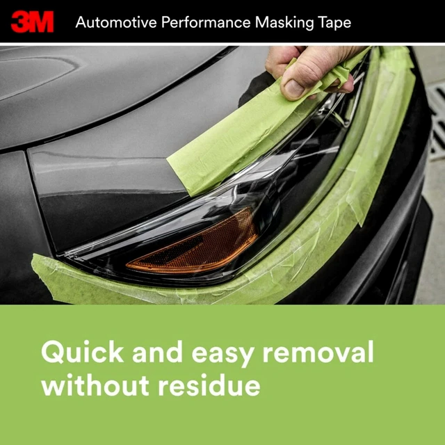 Alt view image 7 of 7 - 3M Automotive Performance Masking Tape, 03435, 48 mm x 32 m, 1 Roll