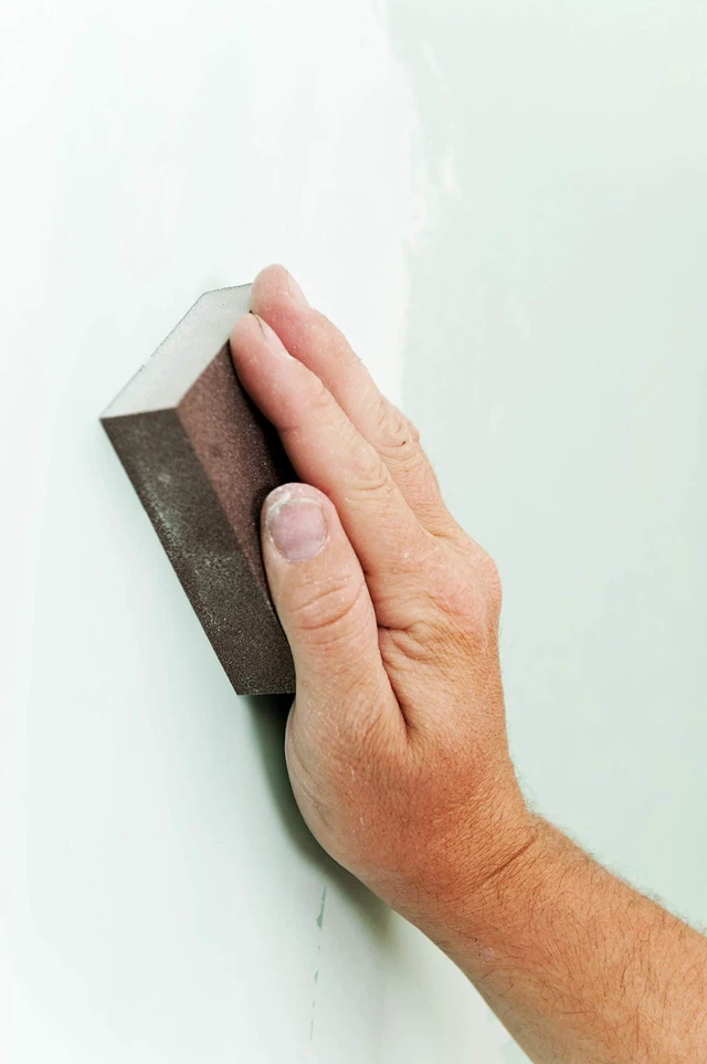 Alt view image 6 of 7 - 3M Sanding Sponge Block, 12-Pack, Medium Grits, 3-3/4 in x 2-5/8 in | Designed For Sanding Wood Paint Metal Plastic or Drywall Features 3M Abrasive Made with Durable Flexible Foam (CP002-12P)