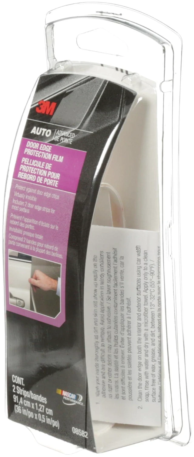 Alt view image 7 of 7 - 3M Door Edge Protection Film, 36 Inch, Protect Door Edges From Chips, Scratches, and Scuffs, No Tool Required, Yellowing and Staining Resistant, Professional Grade Solution (08582)