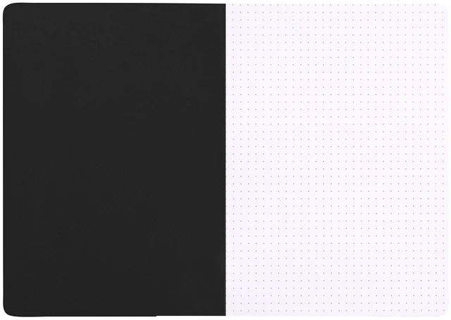 Alt view image 2 of 4 - Rhodia Classic Dot Grid 6 X 8 1/4 A5 Black Cover Notebook
