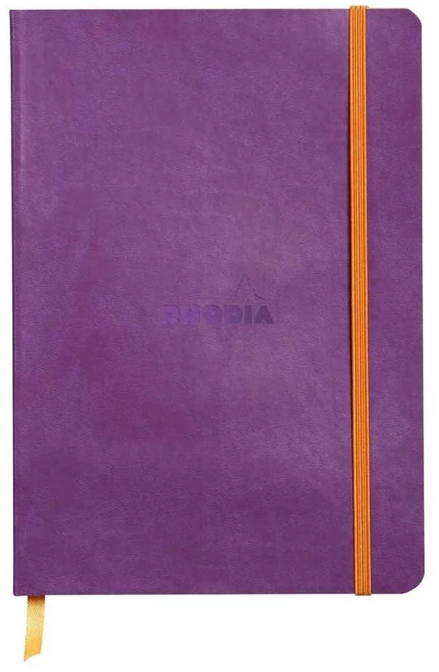 Main image of Rhodia Dot 5.8 x 8.3 inch Purple Notebook (RD-1174/60)