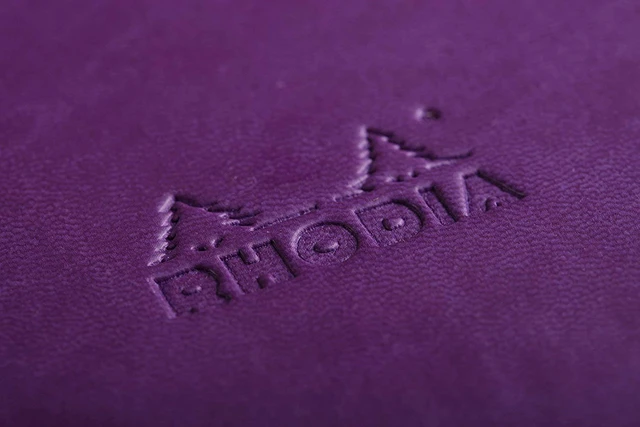 Alt view image 5 of 6 - Rhodia Rhodiarama Webnotebook - Lined 96 Sheets - 5 1/2 x 8 1/4 - Purple Cover
