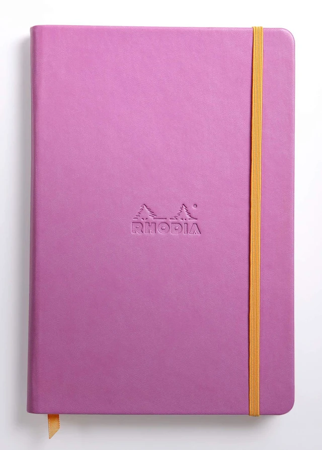 Main image of Rhodia Rhodiarama Webnotebook - Lined 96 sheets - 5 1/2 x 8 1/4 - Lilac Cover (118751C)