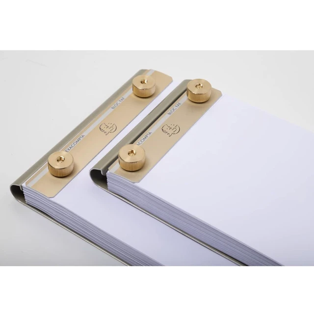 Alt view image 5 of 7 - Exacompta Desk Pad No.2, 16x10cm (4X6.25 Inch), Plain Paper, Refillable