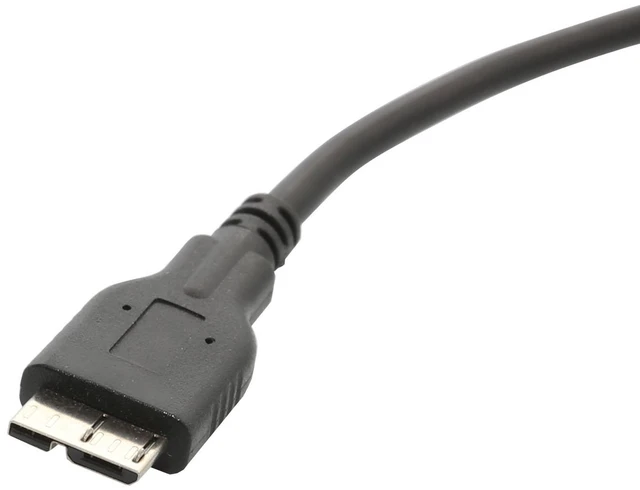 Alt view image 2 of 7 - IO Crest SY-CAB20169 3' USB 3.1 Type C to MicroUSB 3.0, Black