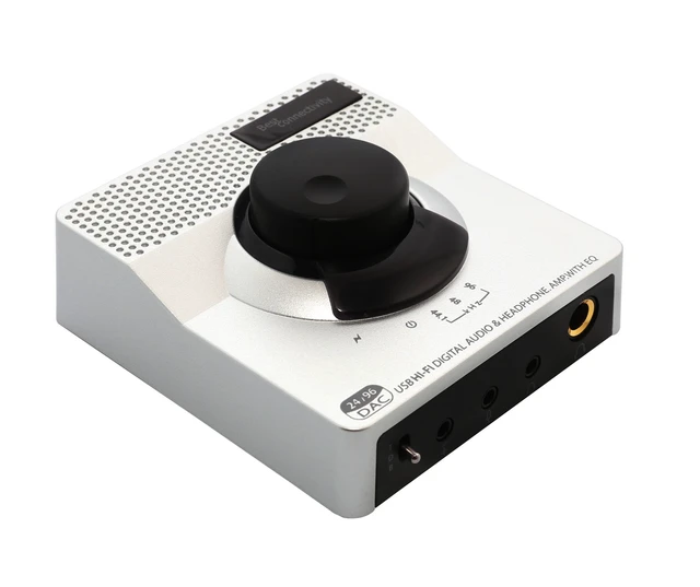 Main image of Syba USB 24 Bit 96 KHz DAC Digital to Analog Headphone Amplifier 2 Stage EQ Digital/Coaxial Output and RCA Output (DAC63057)