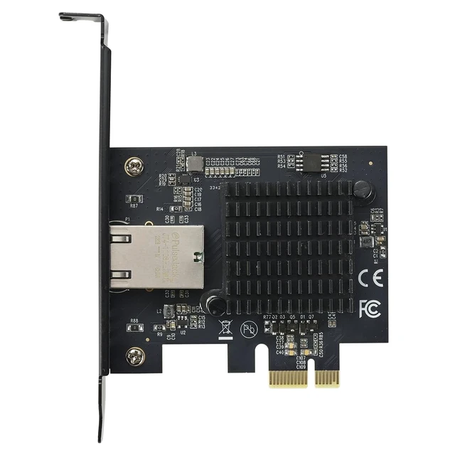 Alt view image 3 of 6 - Single Port 10 Gigabit Ethernet PCI-e x1 Network Card