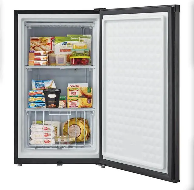 Alt view image 2 of 20 - Whynter 3.0 cu. ft. Energy Star Upright Freezer with Lock - Black