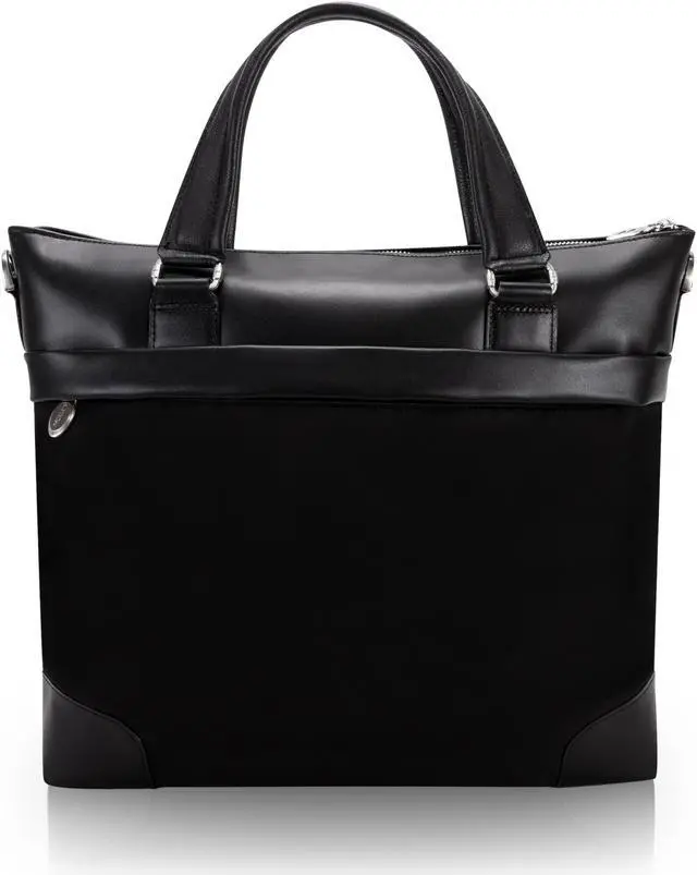Alt view image 3 of 7 - N Series EASTWARD 15" Nylon Slim Laptop Briefcase