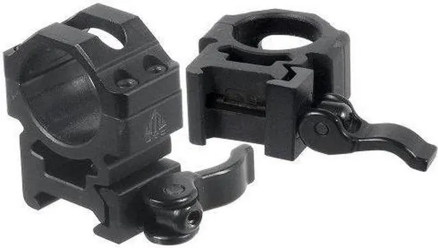 Alt view image 2 of 3 - Leapers UTG Max Strength LE Grade Picatinny Rings, 2pc, 1in, Medium