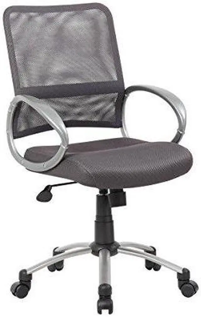 Alt view image 3 of 10 - Boss Adjustable Breatheable Mesh Task Chair