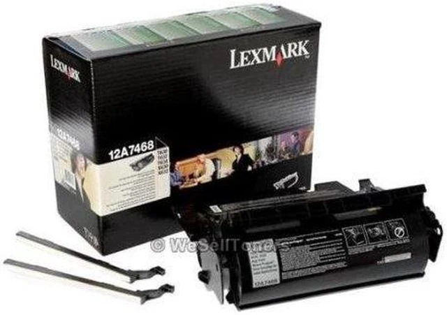Alt view image 5 of 14 - Lexmark 12A7468 High-Yield Toner 21000 Page-Yield Black