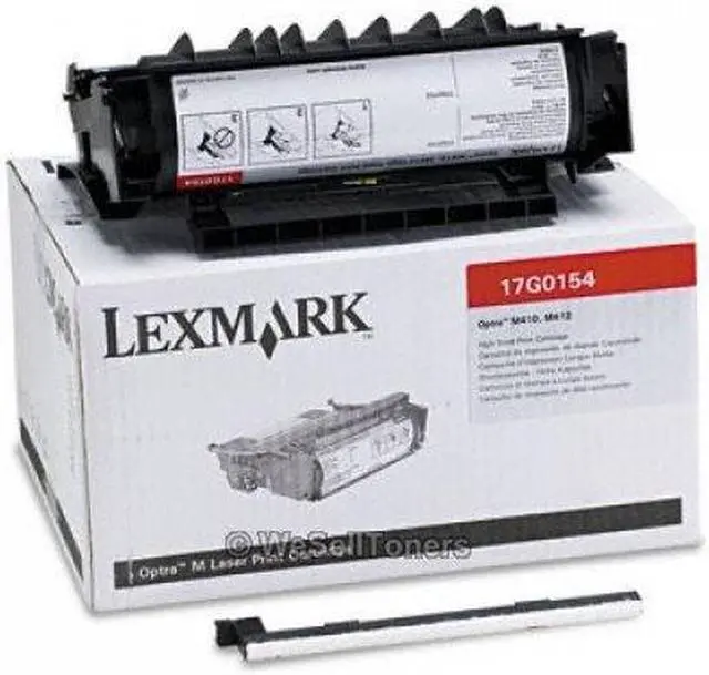 Alt view image 15 of 20 - Lexmark 17G0154 High-Yield Toner 15000 Page-Yield Black